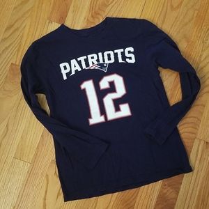 EUC boys sz M NFL Tom Brady